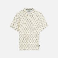 Снимка на SCOTCH&SODA МЪЖКА БЛУЗА PRINTED STRUCTURED RELAXED FIT POLO - TILES FLOWER OLIVE NIGHT 1