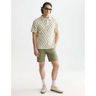 Снимка на SCOTCH&SODA МЪЖКА БЛУЗА PRINTED STRUCTURED RELAXED FIT POLO - TILES FLOWER OLIVE NIGHT 7