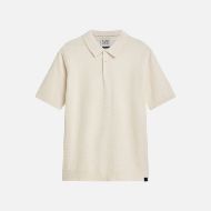 Снимка на SCOTCH&SODA МЪЖКА БЛУЗА SEASONAL CORE STRUCTURED KNITTED REGULAR FIT POLO - EGGNOG 1