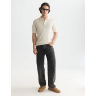 Снимка на SCOTCH&SODA МЪЖКА БЛУЗА SEASONAL CORE STRUCTURED KNITTED REGULAR FIT POLO - EGGNOG 7
