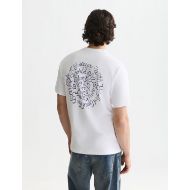 Снимка на SCOTCH&SODA МЪЖКА БЛУЗА DELFTS BLAUW FRONT AND BACK ARTWORK RELAXED FIT - BRIGHT WHITE 5