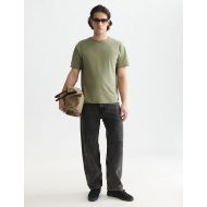 Снимка на SCOTCH&SODA МЪЖКА БЛУЗА SEASONAL CORE RAW-EDGED GARMENT-DYED RELAXED FIT - OIL GREEN 7