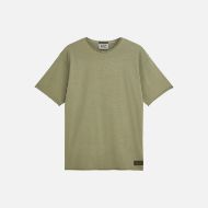 Снимка на SCOTCH&SODA МЪЖКА БЛУЗА SEASONAL CORE RAW-EDGED GARMENT-DYED RELAXED FIT - OIL GREEN 1