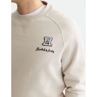 Снимка на SCOTCH&SODA МЪЖКИ СУИТШЪРТ MELANGE REGULAR FIT - OFFWHITE MELANGE 6