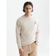 Снимка на SCOTCH&SODA МЪЖКИ СУИТШЪРТ MELANGE REGULAR FIT - OFFWHITE MELANGE 4