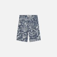 Picture of SCOTCH&SODA MEN'S DELFTS BLAUW JACQUARD WIDE FIT 5 POCKET SHORTS - DELFT TILES BLUE 1