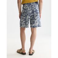 Picture of SCOTCH&SODA MEN'S DELFTS BLAUW JACQUARD WIDE FIT 5 POCKET SHORTS - DELFT TILES BLUE 5