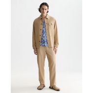 Снимка на SCOTCH&SODA МЪЖКИ ПАНТАЛОН HARPER LINEN BLEND TWILL TAPERED FIT CHINO - DIJON 7