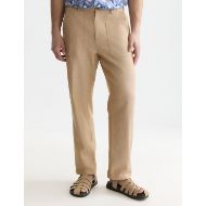 Снимка на SCOTCH&SODA МЪЖКИ ПАНТАЛОН HARPER LINEN BLEND TWILL TAPERED FIT CHINO - DIJON 4