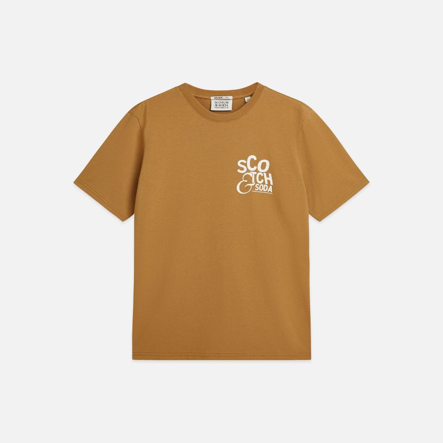 Снимка на SCOTCH&SODA МЪЖКА БЛУЗА LEFT CHEST ARTWORK REGULAR FIT - DIJON