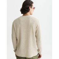 Снимка на SCOTCH&SODA МЪЖКА БЛУЗА HENLEY MELANGE REGULAR FIT LONG-SLEEVED - OATMEAL MELANGE 5