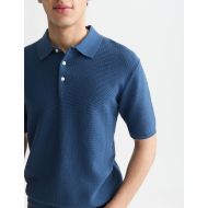 Снимка на SCOTCH&SODA МЪЖКА БЛУЗА SEASONAL CORE STRUCTURED KNITTED REGULAR FIT POLO - ENSIGN BLUE 6