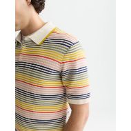 Снимка на SCOTCH&SODA МЪЖКА БЛУЗА STRIPED STRUCTURED KNITTED REGULAR FIT POLO - MULTICOLOUR STRIPE 6