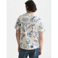 Снимка на SCOTCH&SODA МЪЖКА БЛУЗА PRINTED RELAXED FIT - DELFT TILES BLUE 5