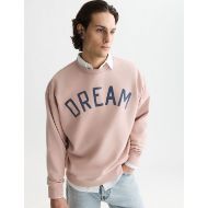 Снимка на SCOTCH&SODA МЪЖКИ СУИТШЪРТ FRONT ARTWORK WASHED LOOSE FIT - MISTY ROSE 4