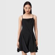 Picture of ALLSAINTS WOMEN'S CLAIRE MINI DRESS BLACK 1