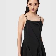 Picture of ALLSAINTS WOMEN'S CLAIRE MINI DRESS BLACK 4