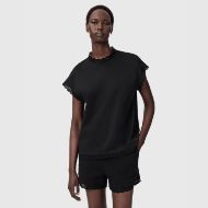 Picture of ALLSAINTS WOMEN'S LELE LACE TANK BLACK 1