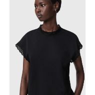 Picture of ALLSAINTS WOMEN'S LELE LACE TANK BLACK 3