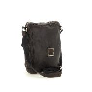Picture of CAMPOMAGGI MEN'S SMALL CROSSBODY BAG LIMONE IN GARMENT-DYED COWHIDE LEATHER IN GREY 3