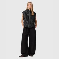 Picture of ALLSAINTS WOMEN'S FLOR GILET BLACK 5