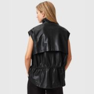 Picture of ALLSAINTS WOMEN'S FLOR GILET BLACK 2