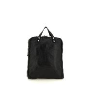 Picture of CAMPOMAGGI MEN'S SHOPPING BAG ABETE IN IN GARMENT-DYED COWHIDE LEATHER IN BLACK 1