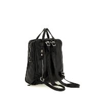 Picture of CAMPOMAGGI MEN'S SHOPPING BAG ABETE IN IN GARMENT-DYED COWHIDE LEATHER IN BLACK 3