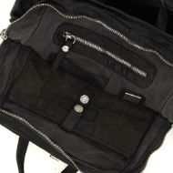 Picture of CAMPOMAGGI MEN'S SHOPPING BAG ABETE IN IN GARMENT-DYED COWHIDE LEATHER IN BLACK 4
