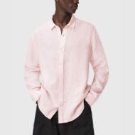 Снимка на ALLSAINTS МЪЖКА РИЗА LOOM LONG SLEEVE SHIRT SEASHELL PINK 4