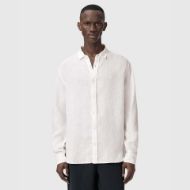 Снимка на ALLSAINTS МЪЖКА РИЗА LOOM LONG SLEEVE SHIRT WHITE 1