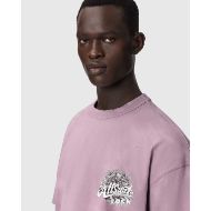 Picture of ALLSAINTS MEN'S AVALON SHORT SLEEVE CREW SEASHELL PINK 4