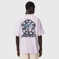 Picture of ALLSAINTS MEN'S AFFIX SHORT SLEEVE CREW PARMA PURPLE 2