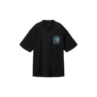 Picture of ALLSAINTS MEN'S AFFIX SHORT SLEEVE CREW WASHED BLACK 7