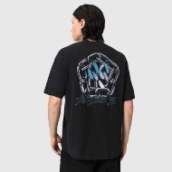 Picture of ALLSAINTS MEN'S AFFIX SHORT SLEEVE CREW WASHED BLACK 2