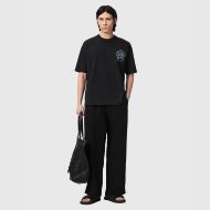 Picture of ALLSAINTS MEN'S AFFIX SHORT SLEEVE CREW WASHED BLACK 6