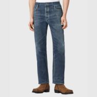 Picture of ALLSAINTS MEN'S BEAD TROUSERS ILLUSION INDIGO 1