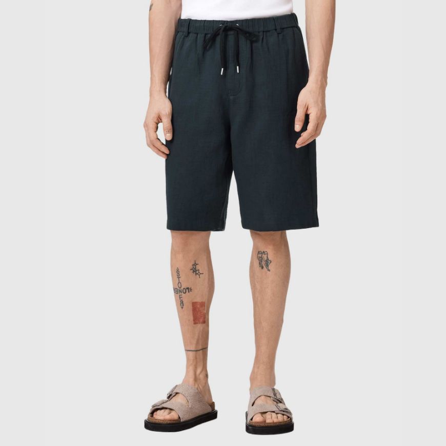 Picture of ALLSAINTS MEN'S TAIKO SHORTS ORCA BLACK