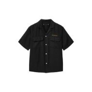 Снимка на ALLSAINTS МЪЖКА РИЗА DUNLOE SHORT SLEEVE SHIRT JET BLACK 7