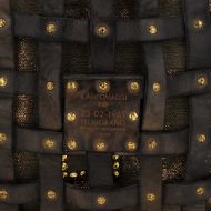 Picture of CAMPOMAGGI WOMEN'S SHOPPING BAG VALERIA IN GARMENT-DYED COWHIDE LEATHER WITH LAMINATED FABRIC POCHET 6