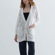 Снимка на REPLAY ДАМСКА ЖИЛЕТКА OVERSIZED COTTON CARDIGAN WITH POCKETS В МАСЛЕНО 1