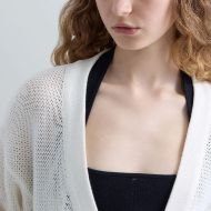 Снимка на REPLAY ДАМСКА ЖИЛЕТКА OVERSIZED COTTON CARDIGAN WITH POCKETS В МАСЛЕНО 5