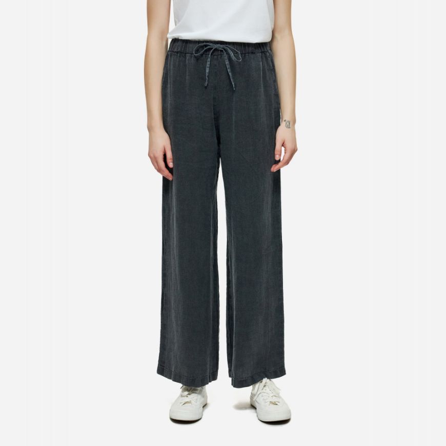 Picture of DIRTY LAUNDRY WOMEN'S LINEN PANTS IN VINTAGE BLUE