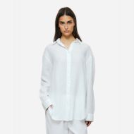 Снимка на DIRTY LAUNDRY ДАМСКА РИЗА LINEN SHIRT В БЯЛО 1
