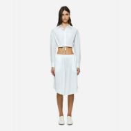 Picture of DIRTY LAUNDRY WOMEN'S LONG BERMUDA IN WHITE 4
