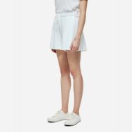 Picture of DIRTY LAUNDRY WOMEN'S RAW CUT SWEATBERMUDA IN WHITE 2