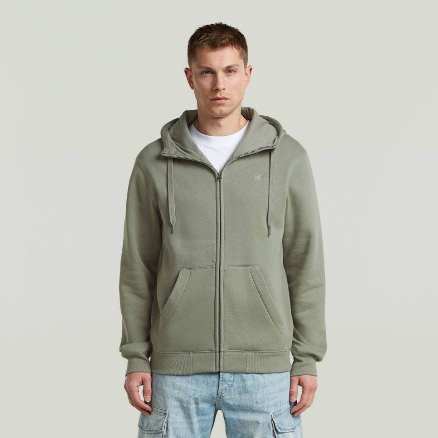 Снимка на G-STAR МЪЖКИ СУИТШЪРТ PREMIUM CORE HOODED ZIP SWEAT L\S LT ORPHUS