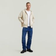 Снимка на G-STAR МЪЖКИ СУИТШЪРТ BACK GR LOOSE HOODED ZIP SWEAT WHITEBAIT 5