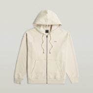 Снимка на G-STAR МЪЖКИ СУИТШЪРТ BACK GR LOOSE HOODED ZIP SWEAT WHITEBAIT 6