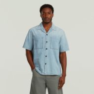 Picture of G-STAR MEN'S BOWLING 2-POCKET REGULAR SHIRT IN VINTAGE MIRAGE 1